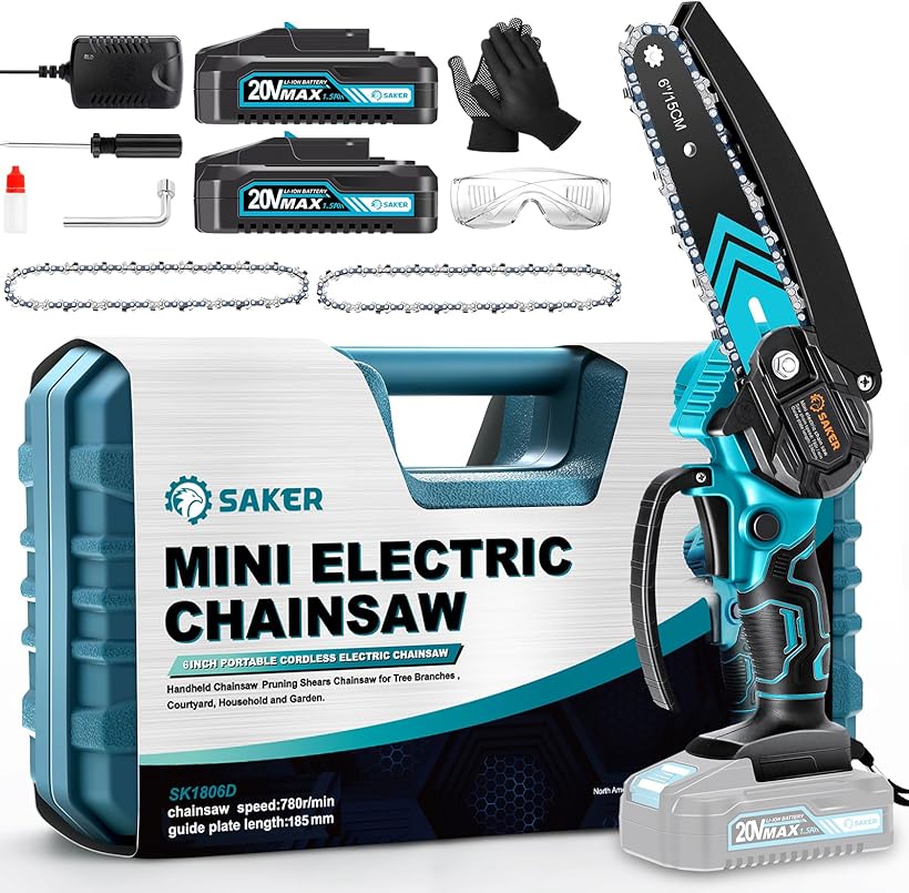 Saker Chainsaw Courtyard Household Batteries